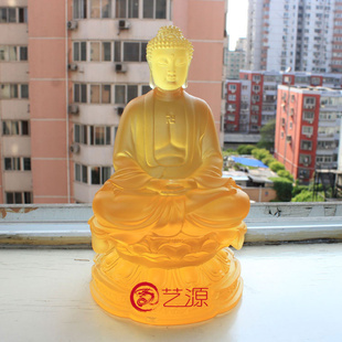 琉璃如来佛祖佛陀释迦牟尼佛像佛堂摆件结缘镇宅招财保平安