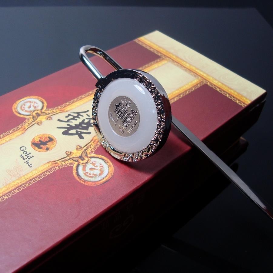 【武汉实体店】正品黄鹤楼金属书签个性时尚创意发簪式湖北特色定