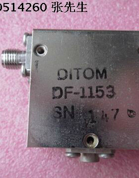 美国DITOM进口 DF-1153 860-1120MHz SMA RF 射频微波同轴隔离器