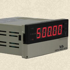 YOTO北崎DP5-PDA|PDV五位智能电流电压表带上中下三路报警输出