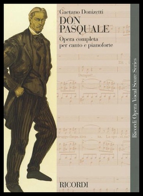 【预售】Don Pasquale Vocal Score Italian