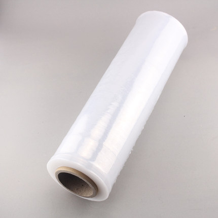 PE缠绕膜 包装膜 塑料薄膜 拉伸膜 打包膜防尘膜装修膜 5斤250米