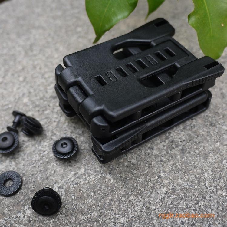 不打烊 通用多功能快拔K鞘工具套背夹战术腰带挂夹扣配刀鞘电筒套