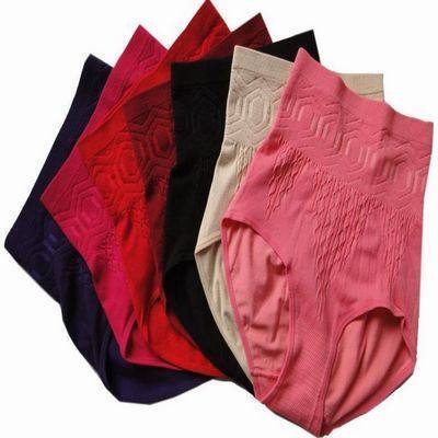 中老年女士无缝美体彩棉高腰收腹三角裤妈妈本命年大红舒适内裤,女士内衣/男士内衣/家居服,女三角裤,淘宝优惠券,粉丝福利购,淘宝优惠卷