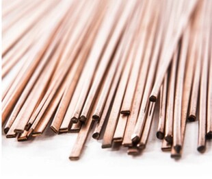 铜磷焊条紫铜扁焊条 铜管 银焊条 空调冰箱焊接专用 【拍一发10条