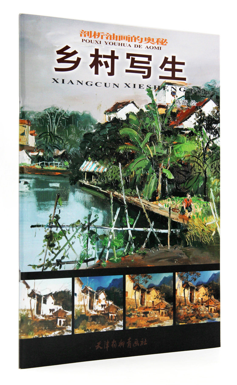 乡村写生 剖析油画的奥秘 陈渐绘 天津杨柳青画社 油画风景写生的步骤