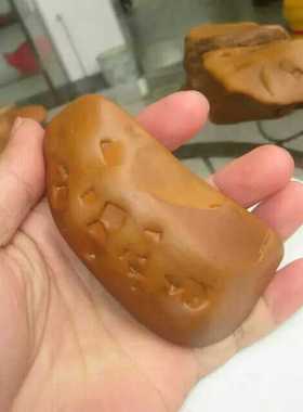 天然奇石长江石金纹石文字石图案画面造型石黄蜡石水冲赣江信江