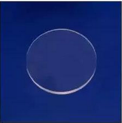 超白玻璃 钙钠浮法玻璃片 光学窗口 12.7mm直径 厚度1mm 1/2英寸