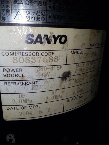 C-5R373H8C C-5R433H8A C-5R433H8U/A/B原装三洋变容空调压缩机