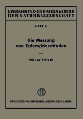 【预售】Die Messung Von Erderwiderstanden