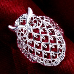 特价925银饰超宽面全镂空韩时尚