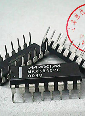 MAX354CPE  MAX【正品散新】 DIP-16 赛格市场G332室实体店 现货