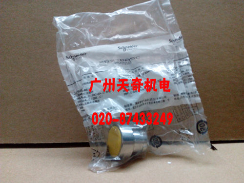 正品全新Schneider施耐德按钮开关头部 ZB2-BA5C ZB2BA5C  黄色