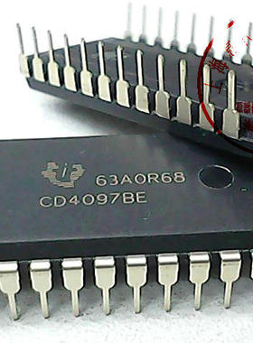 CD4097BE ,TI德州 DIP-24〖进口原装〗赛格市场G332室实体店 现货