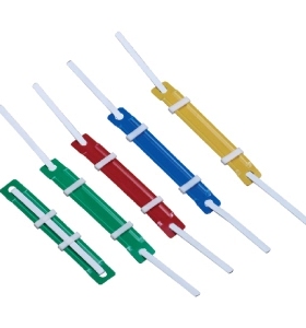 PK-1011塑胶装订夹原子夹快劳夹活页夹孔距80MM二孔夹 配合打孔机