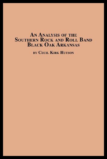【预售】An Analysis of the Southern Rock and Roll Band Bl