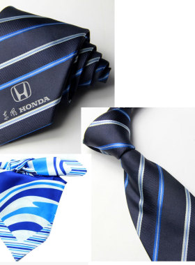 东风本田 男士领带 4S店汽车 女士丝巾 现货 1包邮