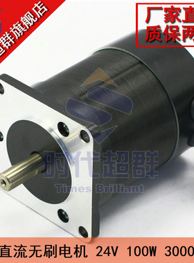 直流无刷电机 57BL75S10-230TF9 24V 100W无刷直流电机-时代超群