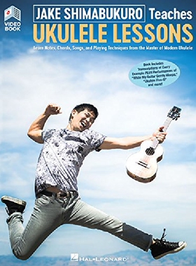 【预订】Jake Shimabukuro Teaches Ukulele (Bo...