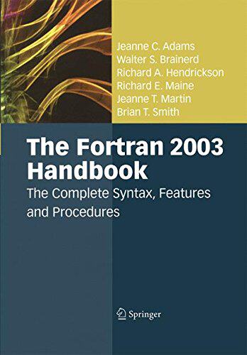 【预订】The Fortran 2003 Handbook