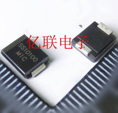 肖特基贴片二极管SS10100 10A 100V DO-214AB SMC 直拍