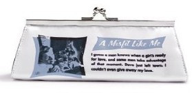 Benefit贝玲妃A misfit like me白色不合时宜化妆包Gabbi/Lena