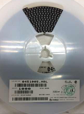 力特 快断贴片保险丝 1808/2410 0.08A 80MA 125V 0451.080MRL
