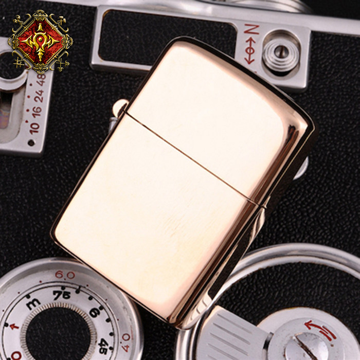 奥格瑞玛新款其他预定机车摇滚非zippo青铜素版柴油打火机