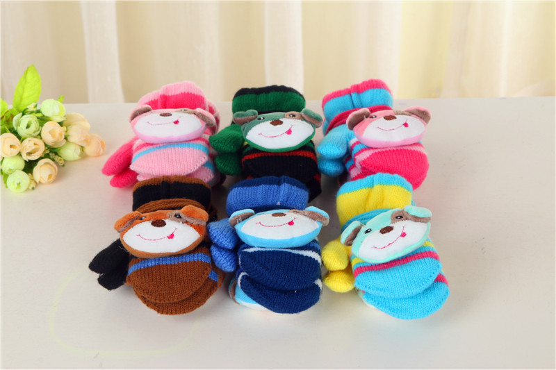 Gants pour enfants en acrylique - Ref 2145375 Image 1