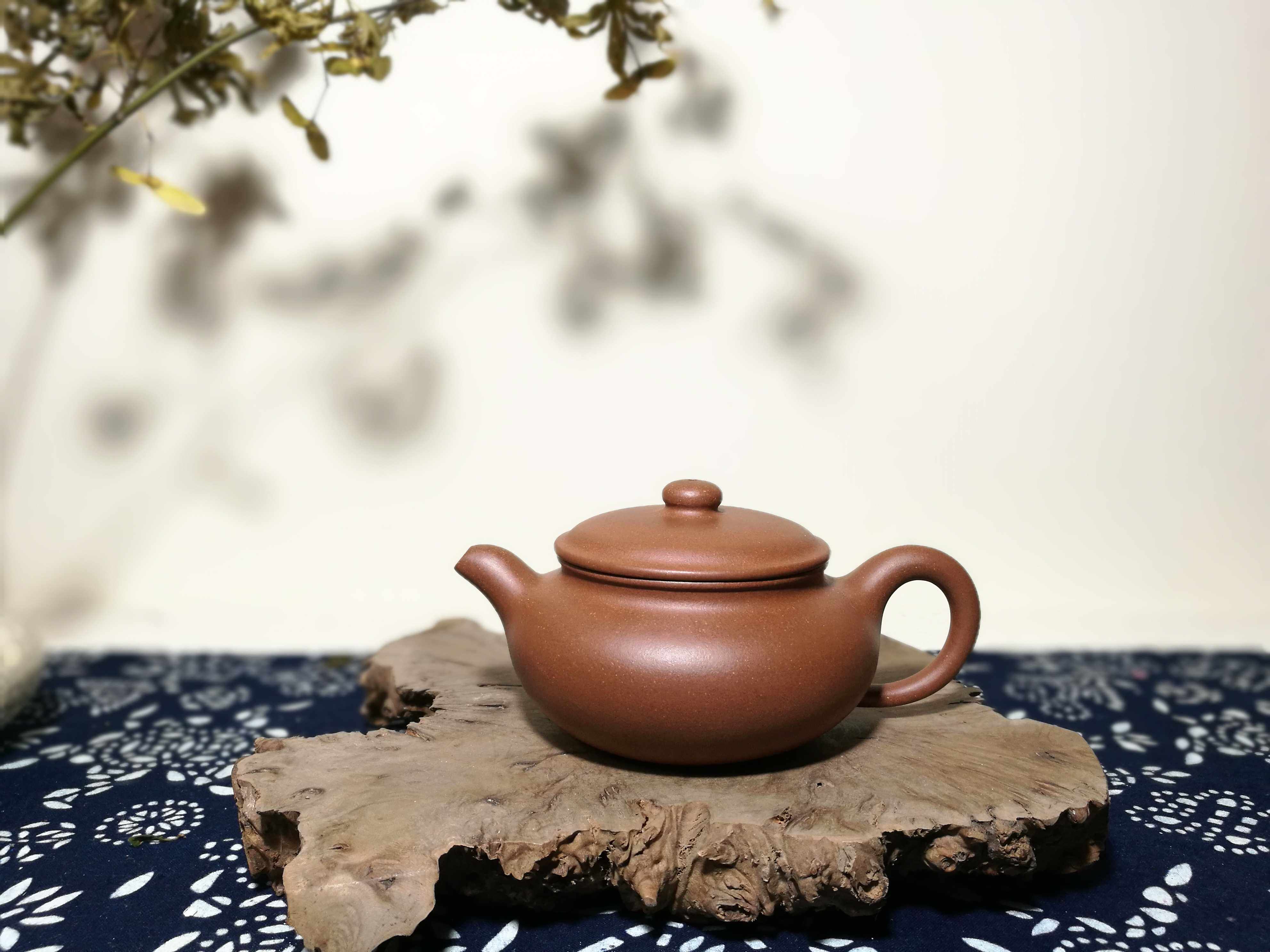 逸尘轩紫砂茶壶国助工贾洪清全手制黄龙山原矿无添加天青泥仿古壶