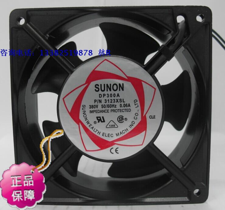 全新建准SUNON DP300A P/N3123XSL HBL HSL XBL 12038 AC380风扇