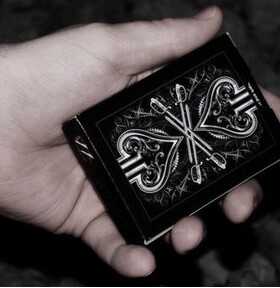 默默纸牌bicycly Centurions playingcard美国原装黑色百夫长扑克