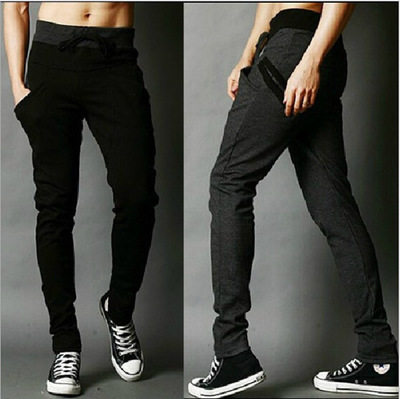 Men Sports Gym Pants Casual cotton Men Trousers Jogger Pants在類目 男裝, 休閒褲中 - 來自Buy2taobao.com提供專業的淘寶代購服務