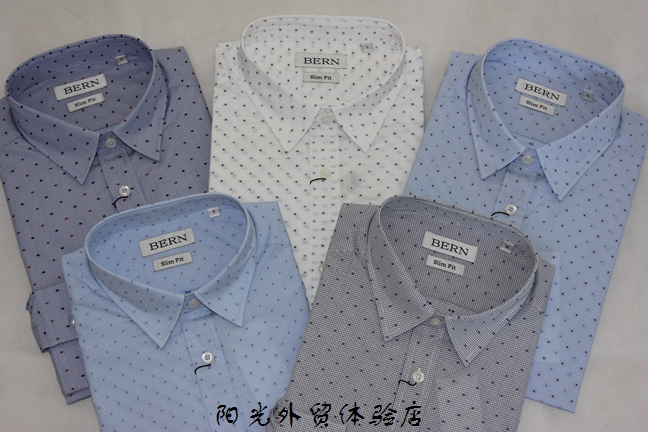 tngt纯棉韩版修身长袖衬衣