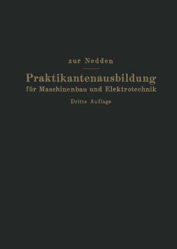【预订】Praktikantenausbildung Fur Maschinen...