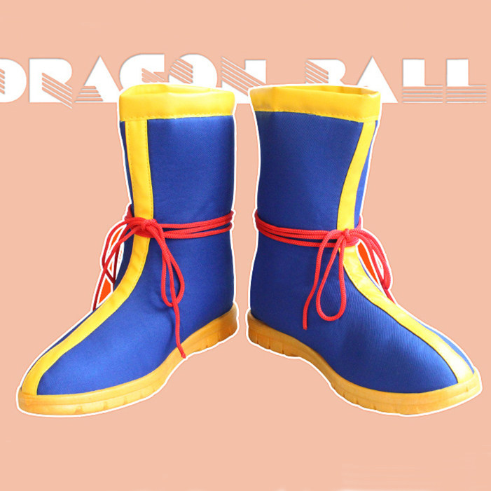 七龙珠 孙悟空cos鞋子 悟饭cosplay靴子女 贝吉塔 动漫长靴男