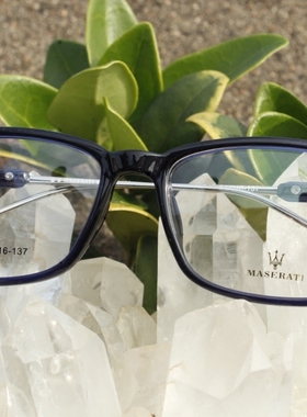 精品天然水晶眼镜 石头镜 TR90镜框 可装平光近视老花镜 附证书