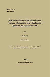 【预订】Zur Permeabilitat Und Salzresistenz ...