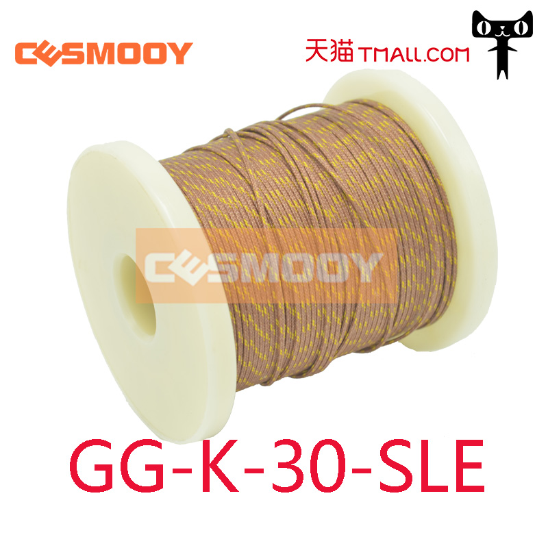 玻璃钎维测温线K型GG-K-30-SLE热电偶线 耐高温K型仪表感温线