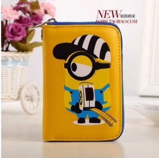 特价新款钱包潮流女孩短款可爱中小学生男孩儿童动漫卡通钱夹男童
