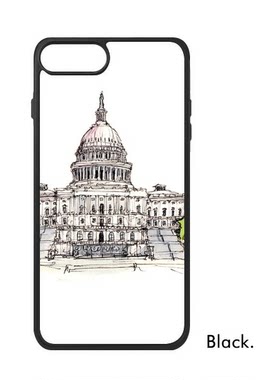 适用于iPhone国会大厦华盛顿特区Xr手机壳max保护套678plus硅胶11