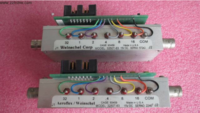 3250t-63 Weinschel DC-1GHz 63dB 1dB BNC 步进射频可编程衰减器