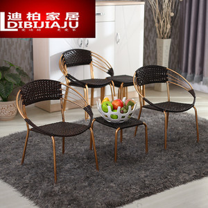 墨君儿童编椅子靠背椅单人椅休闲竹椅家用藤编椅户外宝宝餐椅