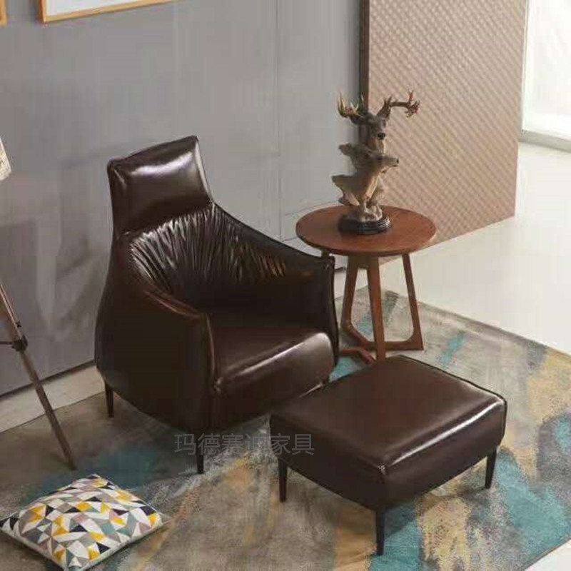 sofa chair設計師真皮單雙人沙發酒店休閑沙發椅美式單人老虎椅在類目 住宅傢俱, 沙發類, 皮藝沙發中 - 來自Buy2taobao.com提供專業的淘寶代購服務