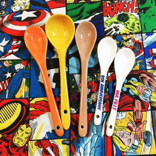 进口陶瓷调味搅拌咖啡勺子汤药匙子搭配店里杯子出售请勿单独拍