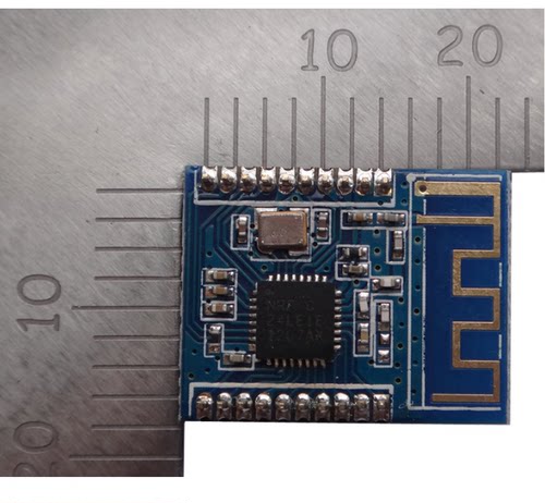 NRF24LE1 无线传输模块/NRF24L01+51MCU单芯片 内带MCU 体积更小