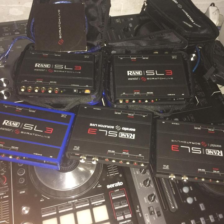 现货 SL3声卡 DJ声卡 数码打碟 莱恩3 SERATO DJ软件 保修1年