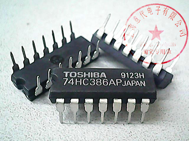 74HC386AP  东芝 74HC386〖正品原装〗赛格市场G332室实体店 现货