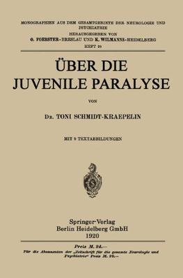 【预订】Uber Die Juvenile Paralyse