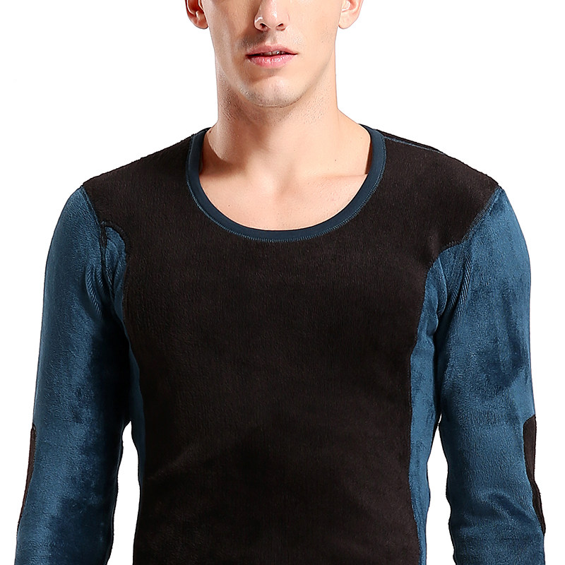 Thermal Underwear Plush thickening T-shirts suit Self cultivation Affix Cotton Autumn and winter Underwearin the Lingerie/Men's underwear/Tracksuit , Warm Set  category - from Buy2taobao.com to provide professional Taobao agent buy service